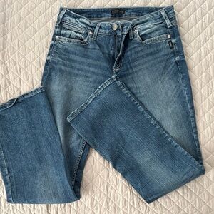 Silver Jeans Women's Straight Leg Jeans - Blue